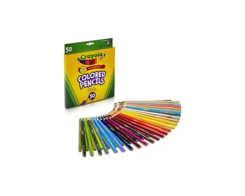 Олівці кольорові Crayola 50 шт (68-4050)