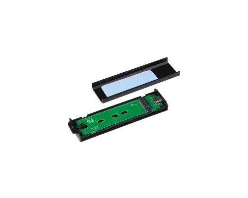 Кишеня зовнішня Chieftec M.2 PCIe NVMe/SATA SSD CEB-M2C-TLE USB 3.2 Gen2 Type-C Tool-Less Alum/Plastic (CEB-M2C-TLE)