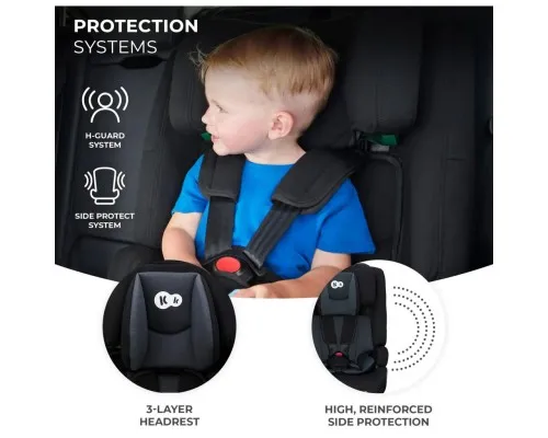 Автокрісло Kinderkraft Safety Fix 2 i-Size Grey (KCSAFI02GRY0000) (5902533923090)