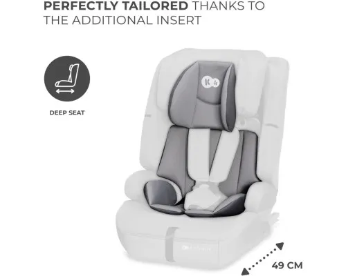 Автокрісло Kinderkraft Safety Fix 2 i-Size Grey (KCSAFI02GRY0000) (5902533923090)