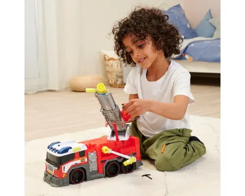 Машинка для дітей Dickie Toys Пожежна машина Борець з вогнем зі звуком та світловими ефектами 46 см (3307000)