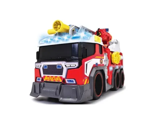 Машинка для дітей Dickie Toys Пожежна машина Борець з вогнем зі звуком та світловими ефектами 46 см (3307000)