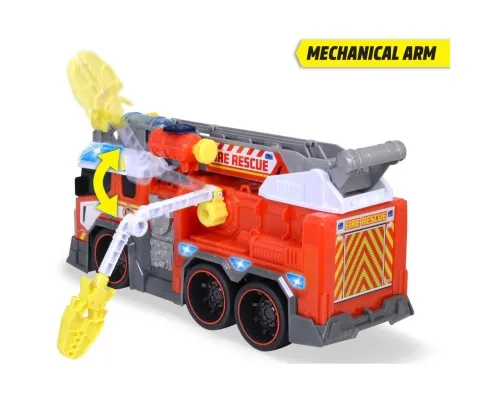 Машинка для дітей Dickie Toys Пожежна машина Борець з вогнем зі звуком та світловими ефектами 46 см (3307000)