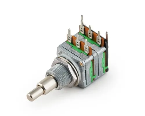 Потенціометр для гітари Warwick MEC Mono Stacked Potentiometer B100K / B100K (M85110)