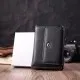 Гаманець ST Leather З натуральної шкіри Чорний (22501)