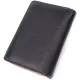 Гаманець ST Leather З натуральної шкіри Чорний (22501)