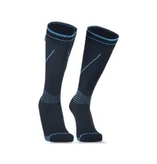 Водонепроникні шкарпетки Dexshell Longlite Socks 2.0, блакитні смужки M (39-42) (DS72506JBB-M)
