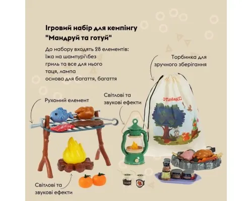 Ігровий набір Otamanko для кемпінгу Мандруй та готуй (CA004)