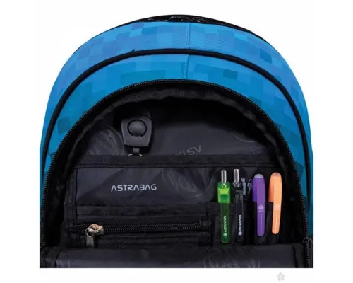 Рюкзак шкільний Astrabag AB330 BLUE PIXEL (502024092)