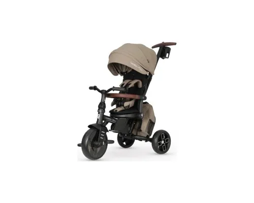Дитячий велосипед QPlay Comfo Max складаний триколісний Brown (T70 ComfoMaxBrown)