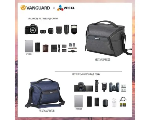 Фото-сумка Vanguard Vesta Aspire 25 Navy (DAS301283)