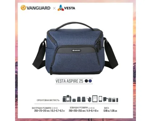 Фото-сумка Vanguard Vesta Aspire 25 Navy (DAS301283)
