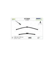 Щітка склоочисника Valeo 577930