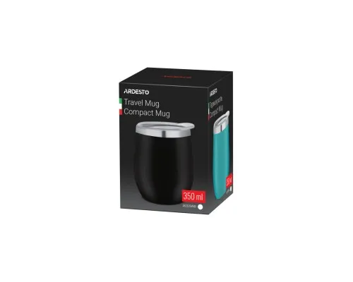 Термокружка Ardesto Compact Mug 350 мл Black (AR2635MMB)