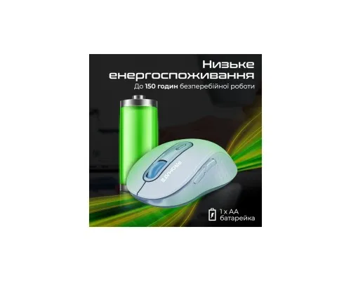 Мишка Promate Ken Wireless/Bluetooth Blue (ken.blue)