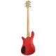 Бас-гітара Warwick RockBass Streamer Standard 5-String - Burgundy Red Transparent Satin (38414)