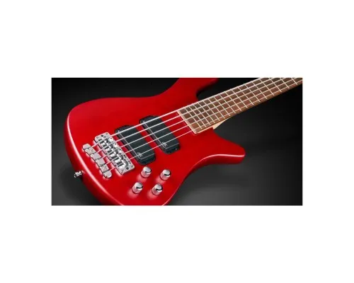 Бас-гітара Warwick RockBass Streamer Standard 5-String - Burgundy Red Transparent Satin (38414)