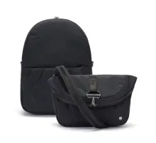 Рюкзак туристичний Pacsafe CX convertible backpack чорний (20410138)