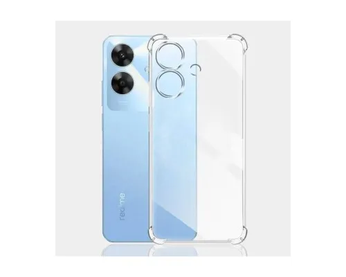 Чохол до мобільного телефона BeCover Anti-Shock Realme Note 60 Clear (713015)