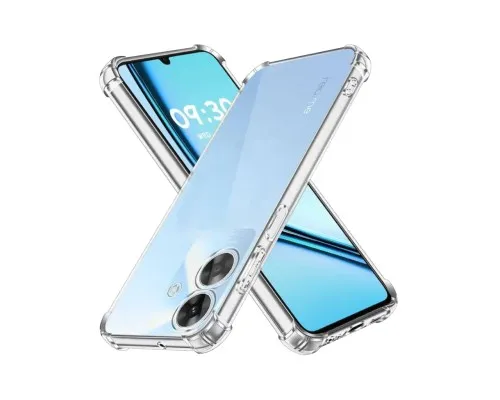 Чохол до мобільного телефона BeCover Anti-Shock Realme Note 60 Clear (713015)