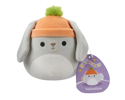 М'яка іграшка Squishmallows Кролик Валентина 13 см (SQER00905)