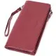 Гаманець ST Leather З натуральної шкіри Бордовий (22528)