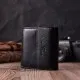 Гаманець ST Leather З натуральної шкіри Чорний (22542)
