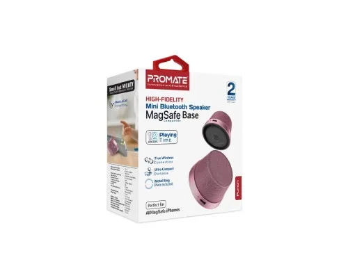 Акустична система Promate Punch 3 Вт Pink (punch.pink)