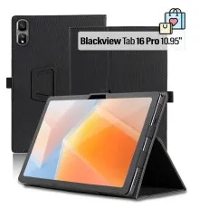Чохол до планшета BeCover Slimbook Blackview Tab 16 Pro 10.95" Black (713718)
