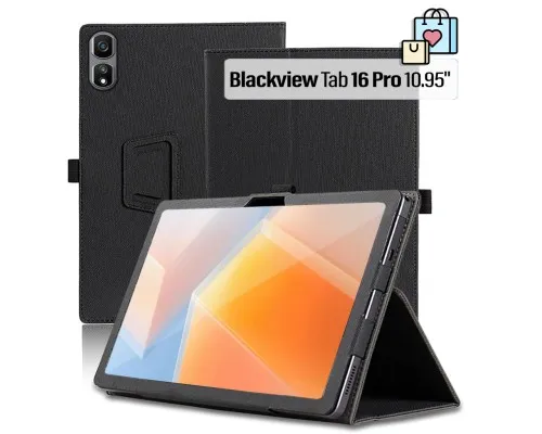 Чохол до планшета BeCover Slimbook Blackview Tab 16 Pro 10.95" Black (713718)