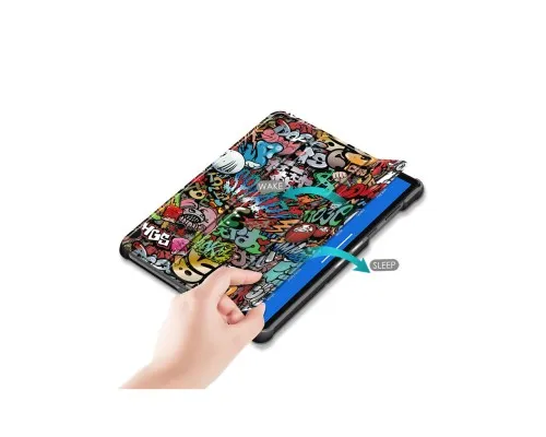 Чохол до планшета BeCover Smart Case Samsung Galaxy Tab A11 SM-X133/X135 8.7" Graffiti (713975)