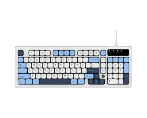 Клавіатура Ajazz AF98 USB UA White/Blue (AF98-GB)