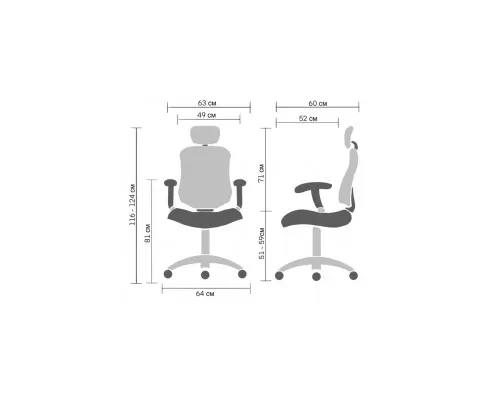 Офісне крісло Barsky Microfiber Soft-06 (Soft-06)