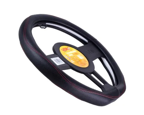 Чохол на руль Vitol M чорн (VLOD-LF2161 BK/RD M)