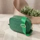 Сумка Vintage З натуральної шкіри Зелена (22900)