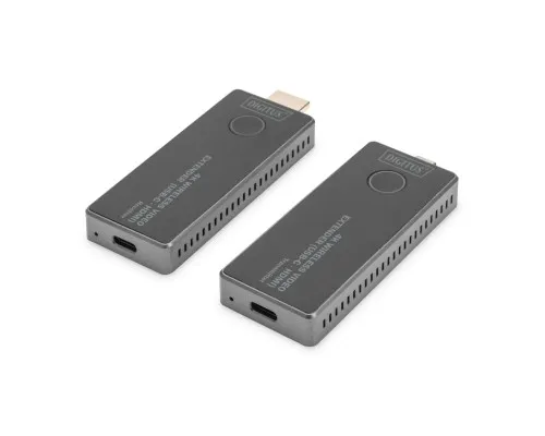 Адаптер HDMI extender 30m USB-C to HDMI 4K UHD wireless black Digitus (DS-55324)