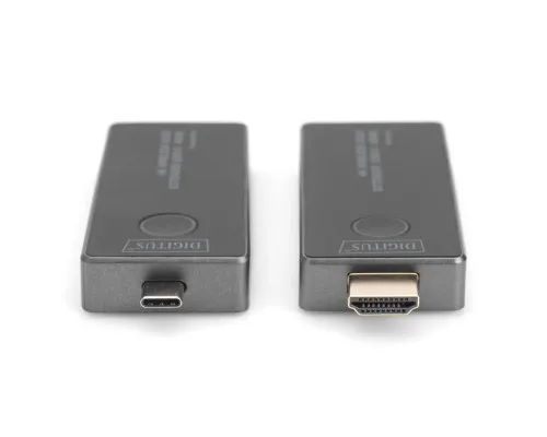 Адаптер HDMI extender 30m USB-C to HDMI 4K UHD wireless black Digitus (DS-55324)