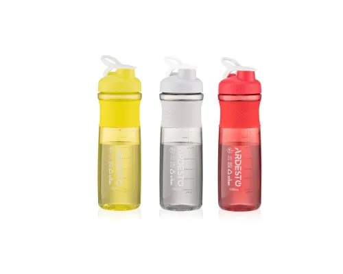 Пляшка для води Ardesto Smart Bottle 1000 мл Grey (AR2204TG)