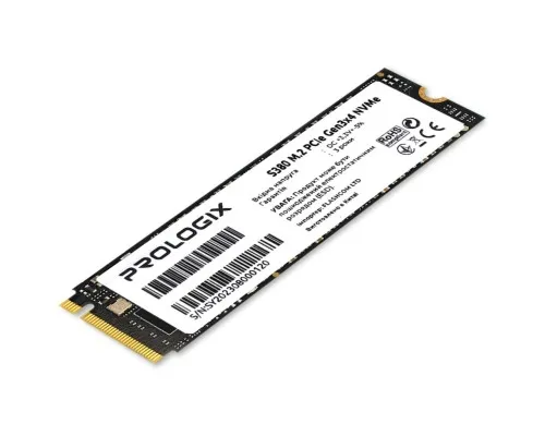 Накопичувач SSD M.2 2280 256GB Prologix (PRO256GS380)