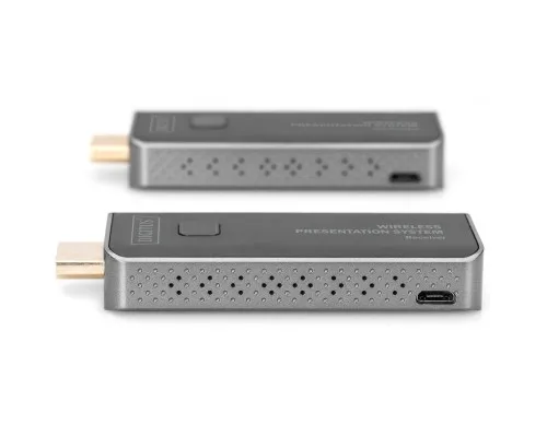 Адаптер Digitus Click Present Mini - Wireless Collaboration System HDMI, 1xTX, 1xRX (DS-55319)