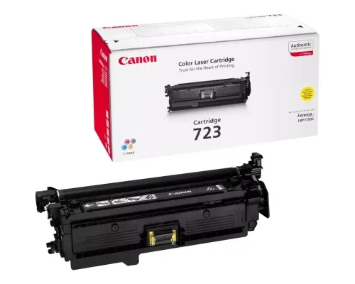 Картридж Canon 723 для LBP7750/LBP7750Cdn yellow (2641B002)