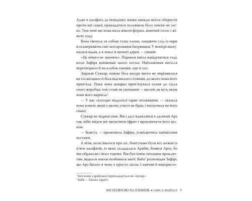 Книга Ми полюємо на пломінь. Піски Арабії. Книга 1 - Гафса Файзал Видавництво РМ (9786178373948)