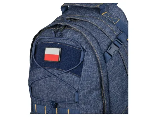 Рюкзак туристичний Helikon-Tex 21л Backpack - Nylon Polyester Blend - Melange Black-Grey (PL-EDC-NP-M1)