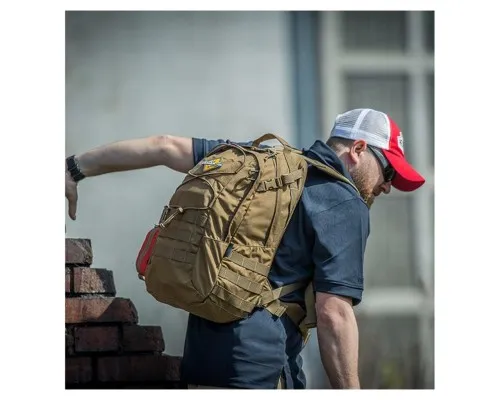Рюкзак туристичний Helikon-Tex 21л Backpack - Nylon Polyester Blend - Melange Black-Grey (PL-EDC-NP-M1)