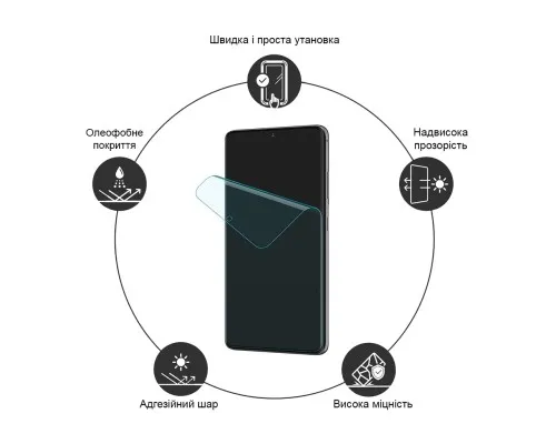 Плівка захисна Drobak Hydrogel Samsung Galaxy S24 FE (383804)