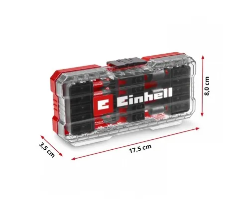 Набір біт Einhell біт і головок, 1/4", 28шт, кейс (108703)