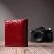 Гаманець ST Leather З натуральної шкіри Червоний (22687)