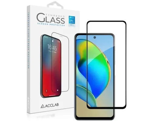 Скло захисне ACCLAB Full Glue ZTE V40S Black (1283126575655)