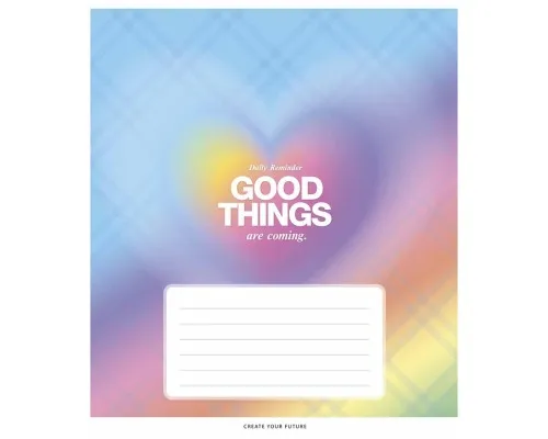 Зошит Школярик Good things 18 аркушів клітинка (018-3526K)