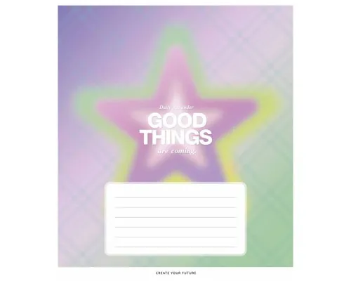 Зошит Школярик Good things 18 аркушів клітинка (018-3526K)